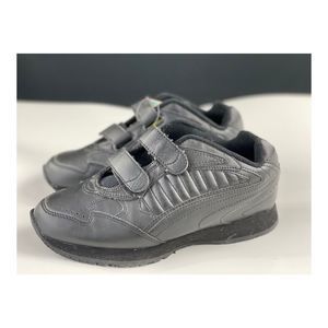 Penman’s Odyssey Black Sneakers Strap Closure Sz 7W Grannycore Deadstock NWT